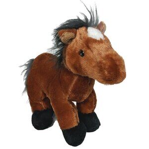 Ganz Webkinz Brown Arabian Horse Plush 9 Inch